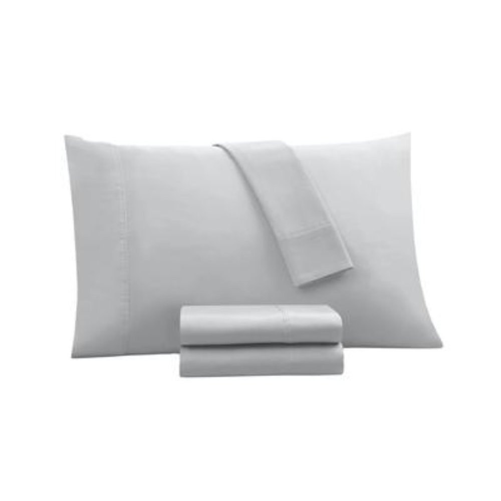 *SALE* Sienna 360 Thread Count Egyptian Cotton Full Sheet Set Gray 4358